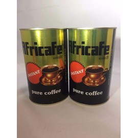 Special Price! Africafe Instant Coffee Large Tin 2 PACK- 250 Grams