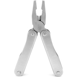 Performance Tool 1438 5-in-1 Multi-Tool with Screwdriver, Pliers, Knife, Bottle Opener, and Cutter, Made of Durable Stainless Steel