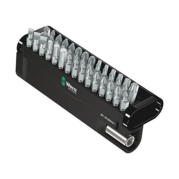 Wera Bit-Check 30 Metal 1 General bit set for drill/drivers,