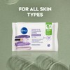 NIVEA Sensitive Biodegradable Cleansing Wipes 25 Pack