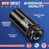 MTO 1/2" Drive 22mm Deep Impact Socket, 6-Point Metric Socket