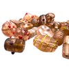Glass Beads Mix, 60 g, Approx. 20 Beads, Various Shapes