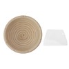 Round Bread Proofing Basket with Liner Cloth Dough Rising Rattan