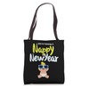 NAPPY NEW YEAR diaper expecting pregnant funny happy eve Tote