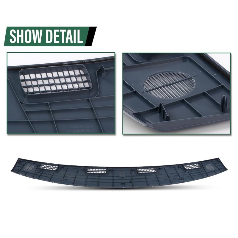 LQI Upper Dashboard Panel Dash Cover Plastic Compatible with Dodge