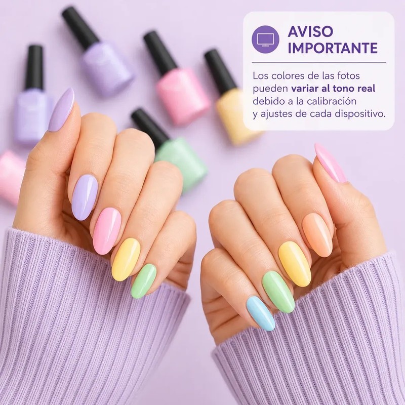 Miss Cherry Gel Semipermanente 12pz Para Uñas Uvled
