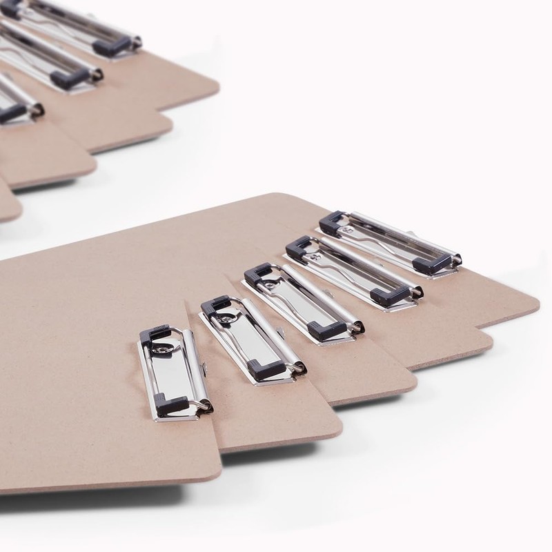 Clipboards Bulk, Woswel Hardboard Office Clipboards 48 Pack,9 X 12.5