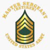 HOF Trading Army - Master Sergeant - Msg - Retired