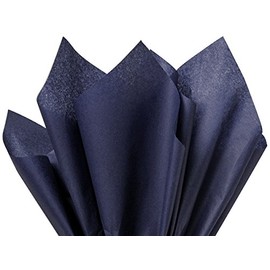 A1BakerySupplies Quality Gift Wrap Color Tissue Paper - Preimum Quality Paper Made in USA 15 X 20 Inches - 225 Sheets per Pack (Navy Blue)