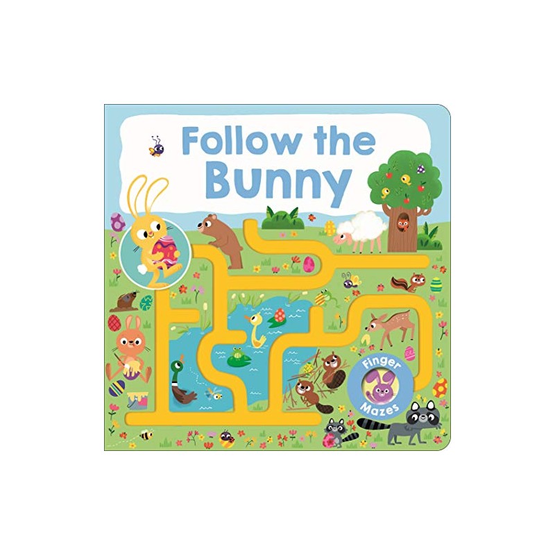 Maze Book: Follow the Bunny
