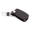 Happyit Leather Car Key Cover Case for Fiat Panda Stilo