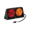 Wesbar Dual Right Ag Light Red/Amber Rear, Amber Front w/