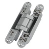Hidden Door Hinges, Cross Hidden Hinges, 180 Degrees Adjustable Opening