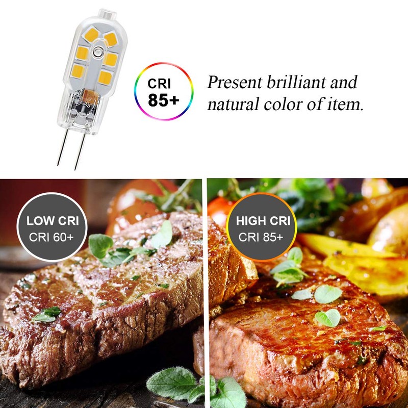 SumVibe G4 LED Bulb, 20W Halogen Bulb Replacement, 2 Watt