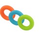 Teksha: Hand Grip Strengthener Rings, Strength Trainer for Finger, Forearm