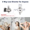 UCLIMAA Rainfall 8 Inch Round Shower Head with High Pressure