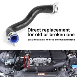 Akozon Turbocharger Intake Pipe Hose Repair Suitable for W204 C180 C250 E200 E250 SLK200 with M271 Engine 2710901929