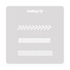 Vallejo Airbrush Stencil ST-TX002 Tyre Markings 125 x 125 mm