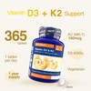 Zipvit Vitamin D3 4000 iu & Vitamin K2 MK7 100μg,