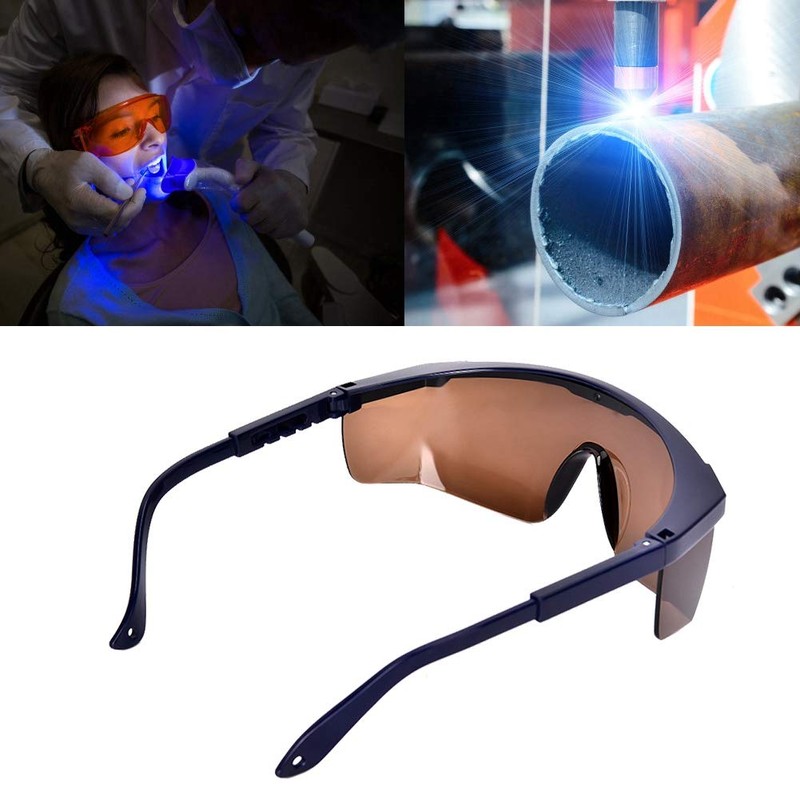 Zerodis Laser Protective Glasses, Safety Goggles, Adjustable Impact Protection, 200-2000nm,