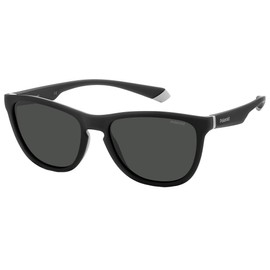 Polaroid Gafas de sol unisex, 08a/M9 Black Grey, 56