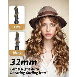 Diffuser Hair Dryer Brush, 7 in 1 Air Wrap Hair Styler, 1400 Watts Blow Dryer for Women, Hair Care Styling Tools, Auto Curling Iron, Multi Hair Styler for Fast Drying Curling Straightening Volumizing