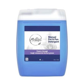 MOLLIFII Pots and Pans Cleaner, Detergent, Hand Wash, Liquid, 5 gal, bucket, Original, Mfr: 70681-A