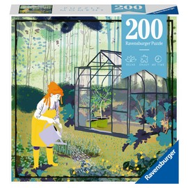 Ravensburger 17370 - Puzzle para Principiantes para Adultos (200 Piezas), diseño de la Naturaleza, diseño de Rompecabezas, Color Negro