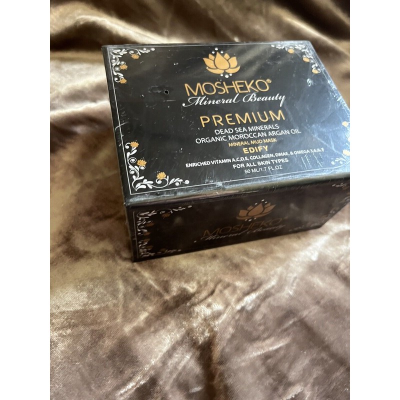 MOSHEKO PREMIUM DEAD SEA MINERALS MUD MASK EDIFY LUXURY BRAND