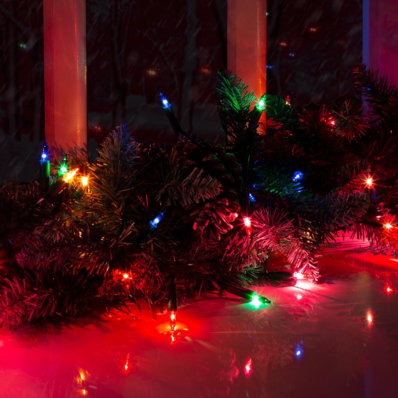 The Christmas Workshop 75230 100 Multi-Coloured Christmas Tree Lights /
