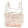 Unbranded T-Shirt Carry-Out Bags 11.5x6.5x22" 1000 Ct Plastic Grocery Shopping