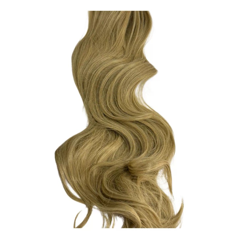 Remy Glamm Coleta Postiza Fibra Human Touch Larga Abundante
