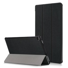 Kepuch Custer Hülle für Fire HD 10 2017/2019 9th,Smart PU-Leder Hüllen Schutzhülle Tasche Case Cover für Fire HD 10 2017/2019 9th - Schwarz