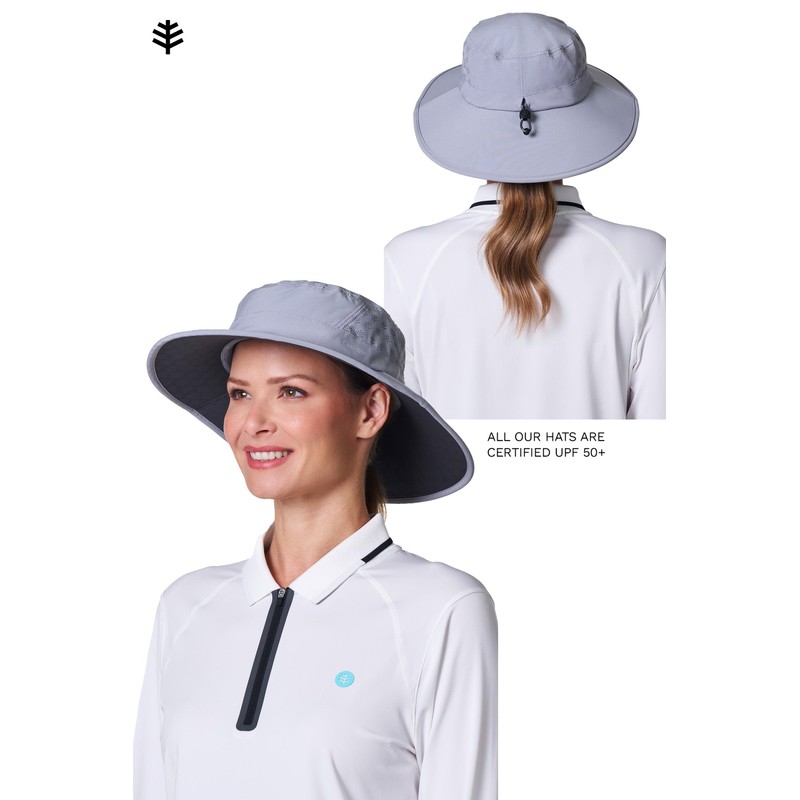 Performance Golf Hat with Wide Brim - UPF 50+ Sun
