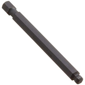 BONDHUS No.10864 Hex Ball Point Power Bit, 0.2 inches (5 mm), Insertion Angle: 0.25 inches (6.35 mm), Total Length: 3.0 inches (76 mm), Black Dyed Treatment, BH5MM