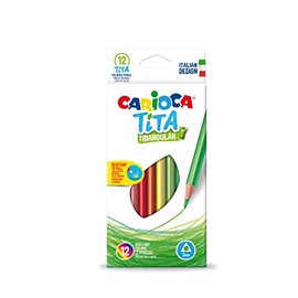 CARIOCA Tita 42786 Coloured Pencils Triangular Pack of 12
