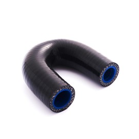 KDP 3-ply Reinforced Silicone Engine Heater Core Bypass Kit with 2 Stainless Steel Clamps universal Fit for Most Common Heater Hoses