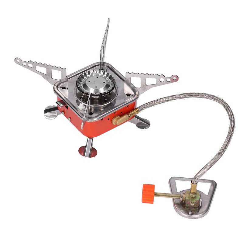 Foldable Camping Stove Stainless Steel Aluminum Alloy Portable Backpacking Stoves