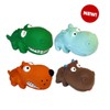 MultiPet Mini Latex Animals Dog Toy Assorted Colors Size:Pack of