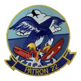 VP-22 Blue Geese Squadron Patch – Sew On