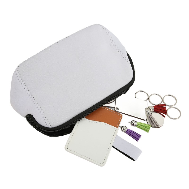 32 Pcs Sublimation Blanks Products Double Sided DIY Sublimation Heat