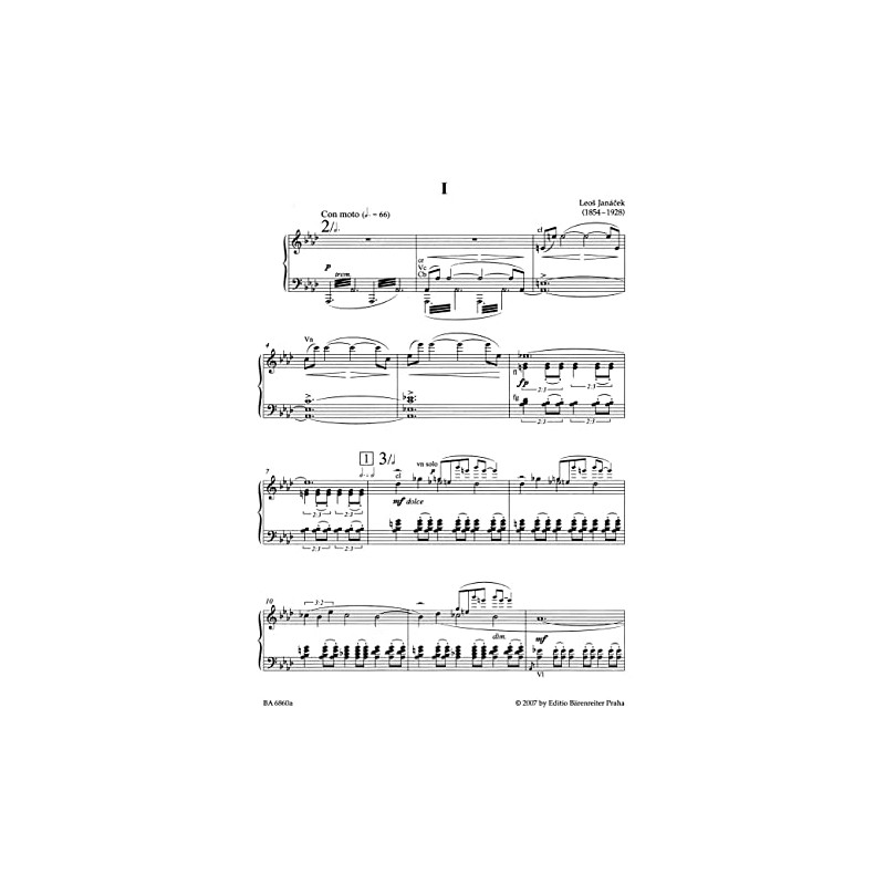 Janacek, Vecné evangelium / The Eternal Gospel - Vocal Score