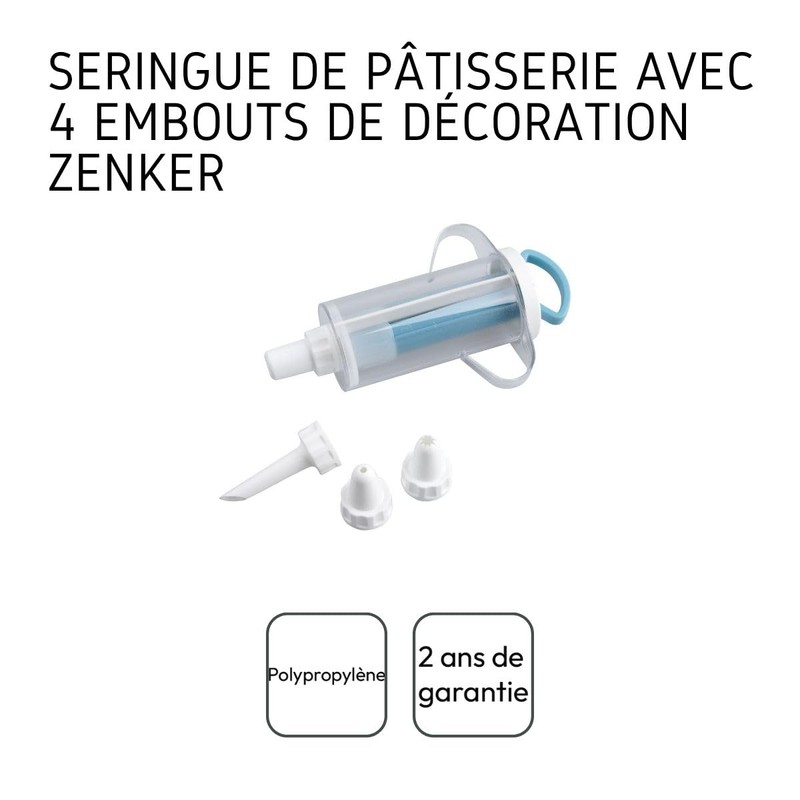 Fackelmann Duo-Handed icing/piping syringe
