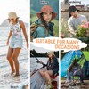 NPQQUAN Waterproof Quick Dry Bucket Hats for Woman Men Packable