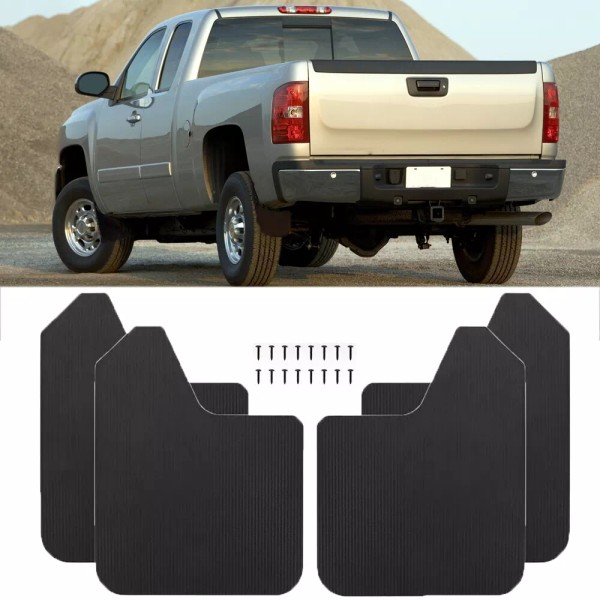 DREAMIZER 4× Carbon Fiber Style Splash Mudguards Front & Rear