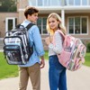 PACKISM Clear Backpack for School - 18 Inch Extra Large