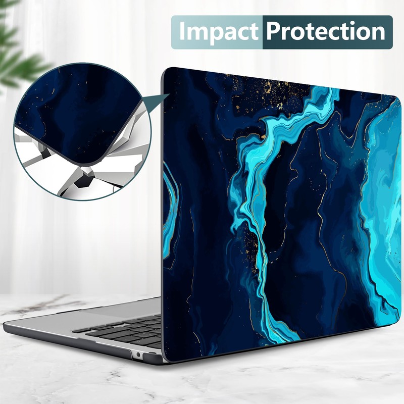 DONGKE Compatible with M4 MacBook Air 15 inch Case 2025