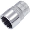 HAZET 900Z-18 Socket, 0.7 inch (12 mm), Side Width: 0.7
