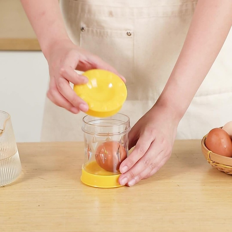 Egg Peeler with Hand Crank - Easy Egg Peeler Tool