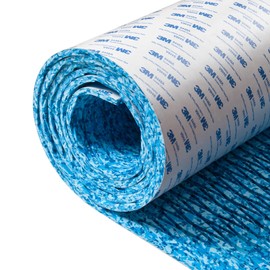 Fullfire Boat Flooring EVA Foam Decking Sheet, Camo Blue Small Diamond Marine Flooring with Self-Adhesive Backing for Bass Boat Pontoon Boat Jon Boat Yacht Kayak RV Stairs Floor 47" x 16"